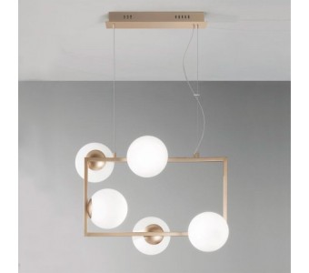 Pakabinamas šviestuvas MONILE SO.MONILE/RETT-5ORO