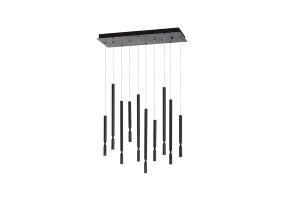 Pakabinamas šviestuvas TUBIC 3000K 70W SO.TUBIC/10-NERO dimeriuojamas