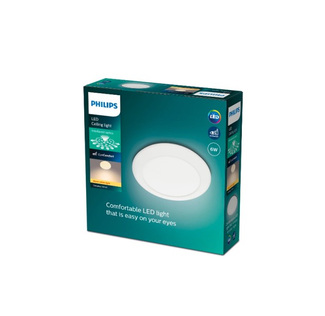Lubinis šviestuvas CINNABAR 2700K 6W 8718696122778 Lubinis šviestuvas CINNABAR 2700K 6W 8718696122778