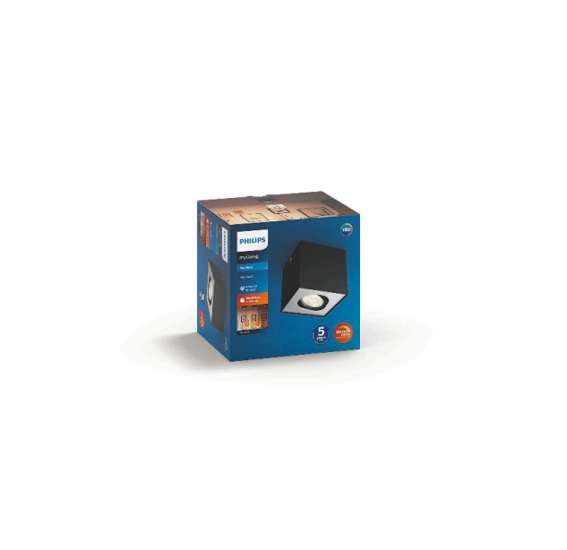Lubinis šviestuvas BOX 2200-2700K 4.5W 8718696164518 Lubinis šviestuvas BOX 2200-2700K 4.5W 8718696164518