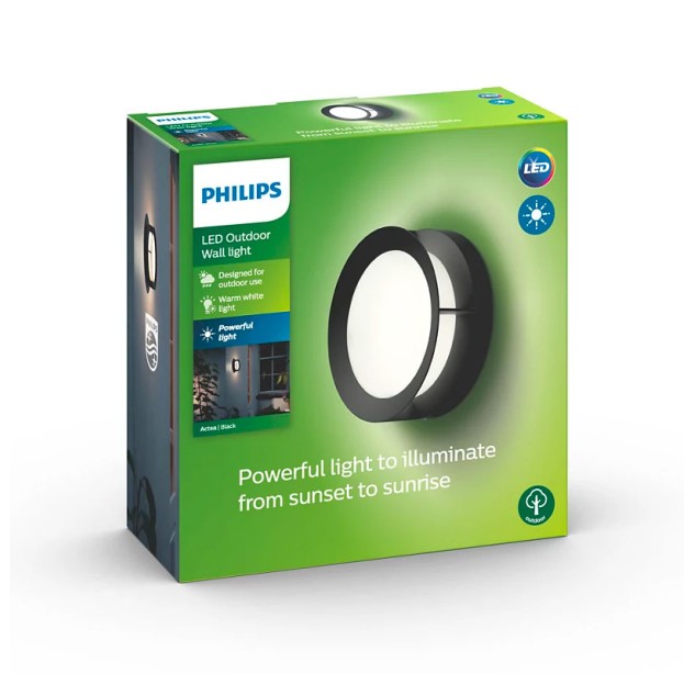 Sieninis šviestuvas ACTEA 2700K 12W 8718696165928 Sieninis šviestuvas ACTEA 2700K 12W 8718696165928