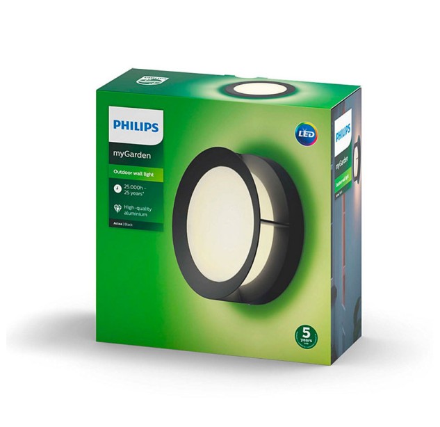 Sieninis šviestuvas ACTEA 2700K 12W 8718696165928 Sieninis šviestuvas ACTEA 2700K 12W 8718696165928
