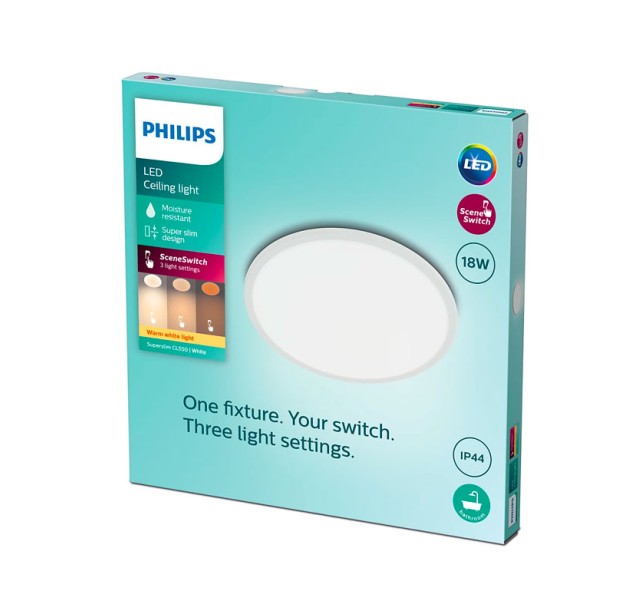 Lubinis šviestuvas SUPERSLIM 2700K 18W 8719514327269 Lubinis šviestuvas SUPERSLIM 2700K 18W 8719514327269