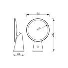 Stalinis šviestuvas MIRROR 5000/4000/3000K 4.5W 8719514420458 dimeriuojamas Stalinis šviestuvas MIRROR 5000/4000/3000K 4.5W 8719514420458 dimeriuojamas