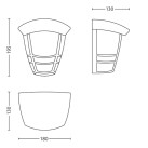 CREEK 4 Outdoor Wall Light