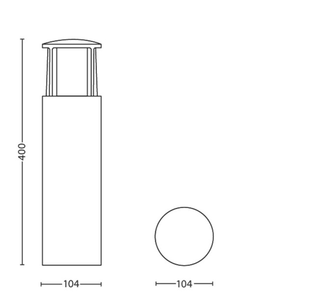 Lauko šviestuvas STOCK 40 Lauko šviestuvas STOCK 40