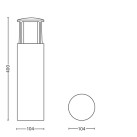 Lauko šviestuvas STOCK 40 Lauko šviestuvas STOCK 40