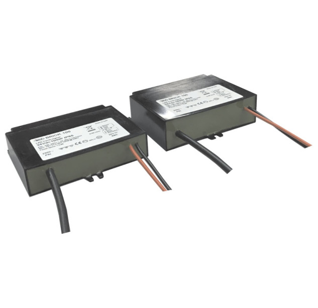 LED maitinimo šaltinis 24V 100W IP65 PFC  BRICK100