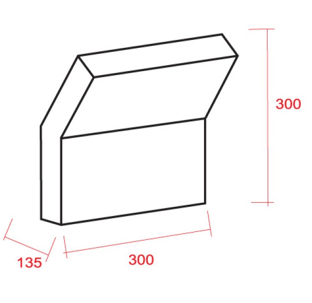Sieninis šviestuvas FOLD LARGE LED Sieninis šviestuvas FOLD LARGE LED