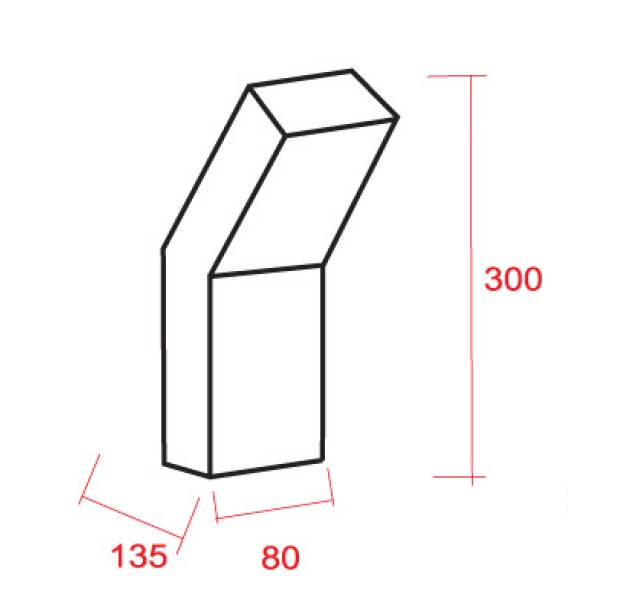 Sieninis šviestuvas FOLD SMALL LED Sieninis šviestuvas FOLD SMALL LED