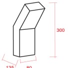 Sieninis šviestuvas FOLD SMALL LED Sieninis šviestuvas FOLD SMALL LED