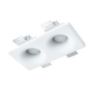 Priglaistomas šviestuvas Round Double GU10 2x35W 03140997000013