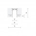 Užglaistomas bėgelis INSIGHT PROFILE 1 100CM 36.0001.01