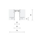 Užglaistomas bėgelis INSIGHT PROFILE 1 100CM 36.0001.01 Užglaistomas bėgelis INSIGHT PROFILE 1 100CM 36.0001.01