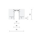 Užglaistomas bėgelis INSIGHT PROFILE 1 200CM 36.0002.01