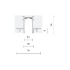 Užglaistomas bėgelis INSIGHT PROFILE 1 300CM 36.0003.01