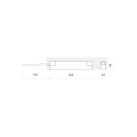 LED maitinimo šaltinis INSIGHT POWER SUPPLY LED 100W WITH CABLE 14CM