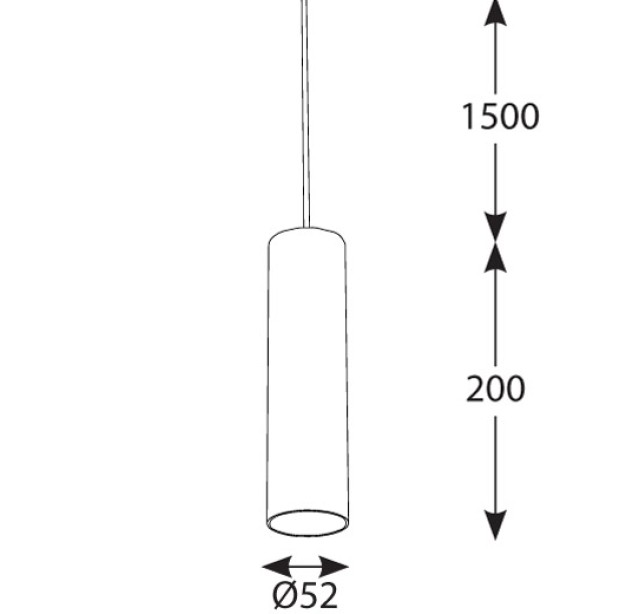 Akcentinis šviestuvas INSIGHT TUBE 21W 3000K 36.0123.31.830