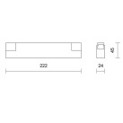 LED maitinimo šaltinis INSIGHT POWER SUPPLY LED 100W WITH CABLE 14CM