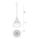 Pakabinamas šviestuvas ADONE ART.1744.15 Pakabinamas šviestuvas ADONE ART.1744.15