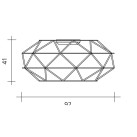 Lubinis šviestuvas EUCLIDE 3000K 92W ART.1822.23.3000 Lubinis šviestuvas EUCLIDE 3000K 92W ART.1822.23.3000