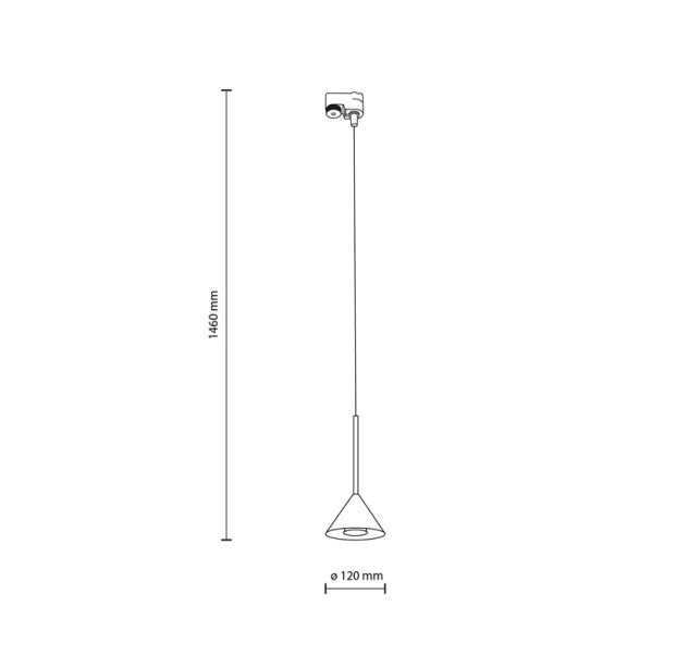 Bėginis šviestuvas TRACER CONO 10649 Bėginis šviestuvas TRACER CONO 10649