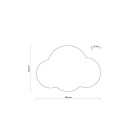 Sieninis šviestuvas CLOUD 12W 5886