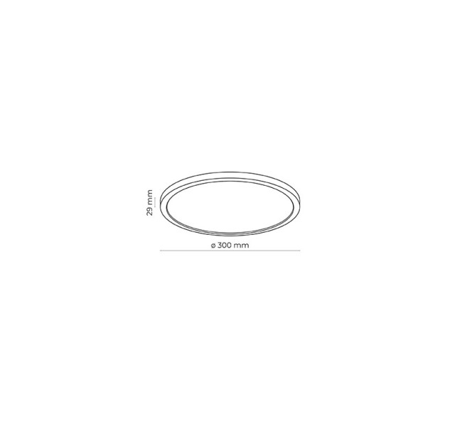 Lauko lubinis šviestuvas AQUA 24W 6901 Lauko lubinis šviestuvas AQUA 24W 6901