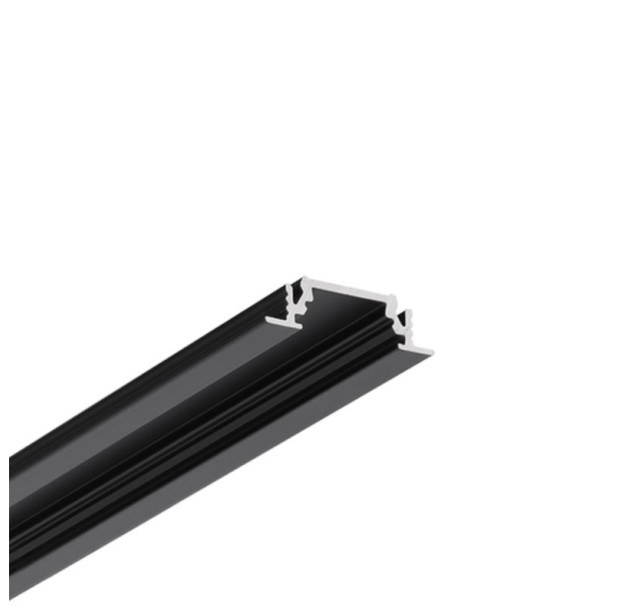 Įleidžiamas - įfrezuojamas LED profilis GROOVE10 1M 76200021 Įleidžiamas - įfrezuojamas LED profilis GROOVE10 1M 76200021