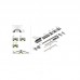 Įleidžiamas - įfrezuojamas LED profilis GROOVE10 1M 76200021