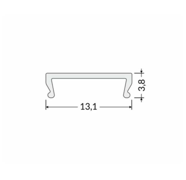 LED profilio gaubtas C CLICK 2M 76330038 LED profilio gaubtas C CLICK 2M 76330038