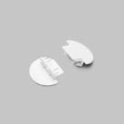 LED profilio užbaigimo dangtelis GROOVE10 2VNT 76480001 