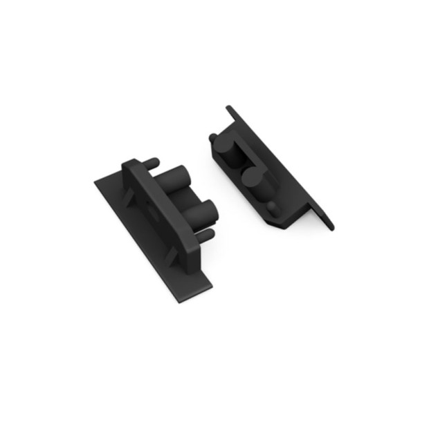LED profilio užbaigimo dangtelis GROOVE10 2VNT 76990002