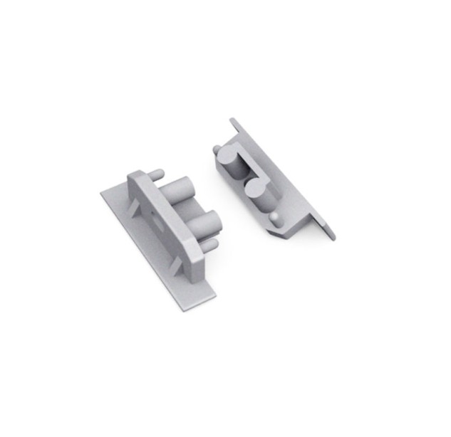 LED profilio užbaigimo dangtelis GROOVE10 2VNT 76990040