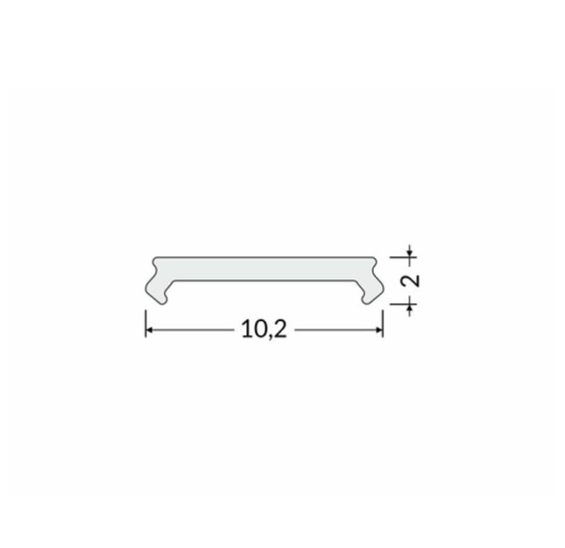 LED profilio gaubtas C2 CLICK 2M 89000238 LED profilio gaubtas C2 CLICK 2M 89000238