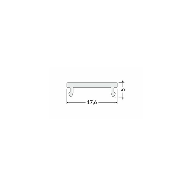LED profilio gaubtas F CLICK 1M A2050038 LED profilio gaubtas F CLICK 1M A2050038