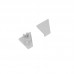 LED profilio užbaigimo dangtelis CORNER10 2VNT J6999922