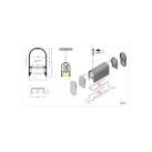 Pakabinamas LED profilis NAMI23 2M K1000200