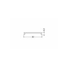 LED profilio gaubtas C9 CLICK 2M