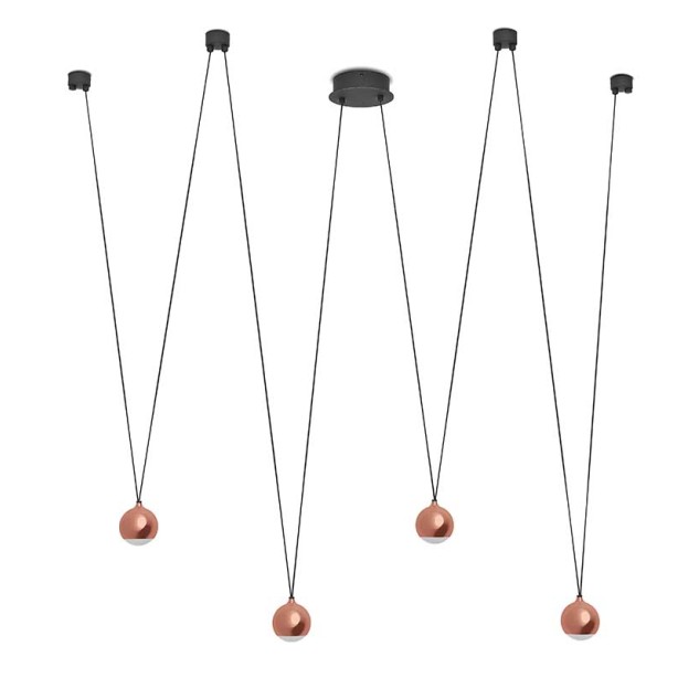 Pakabinamas šviestuvas SHALLOW ROSE GOLD 2 Pakabinamas šviestuvas SHALLOW ROSE GOLD 2