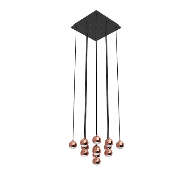 Pakabinamas šviestuvas SHALLOW ROSE GOLD 3 Pakabinamas šviestuvas SHALLOW ROSE GOLD 3