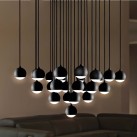 Pakabinamas šviestuvas SHALLOW BLACK 4