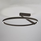 Lubinis šviestuvas MERIDIANA 3000K-4000K 44W PLS004.21.BZ D WN dimeriuojamas