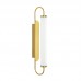 Sieninis šviestuvas LED Light 10W 3000K 25152 brushed brass-opal glass dimeriuojamas 