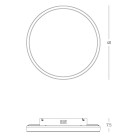 Lubinis šviestuvas LED Light 27W 2700K-3000K-4000K 25160 dimeriuojamas 