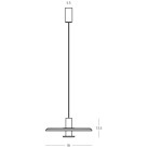 Pakabinamas akustinis šviestuvas LED LIGHT 13W 3000K 25176