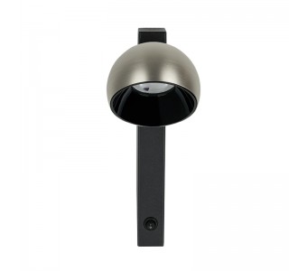 Sieninis šviestuvas LED Light 13W 3000K 25341 black-brushed nickel dimeriuojamas 