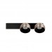 Sieninis šviestuvas LED Light 21W 3000K 25342 black-champagne gold dimeriuojamas 
