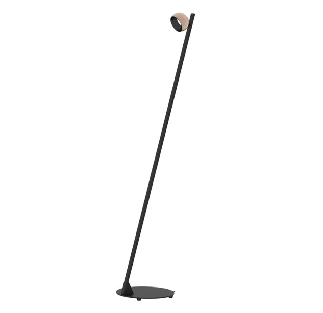 Pastatomas šviestuvas LED Lamp 7W 3000K champagne shade 25344 dimeriuojamas 