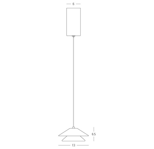 Pakabinamas šviestuvas LED Light 9W 3000K 25348 